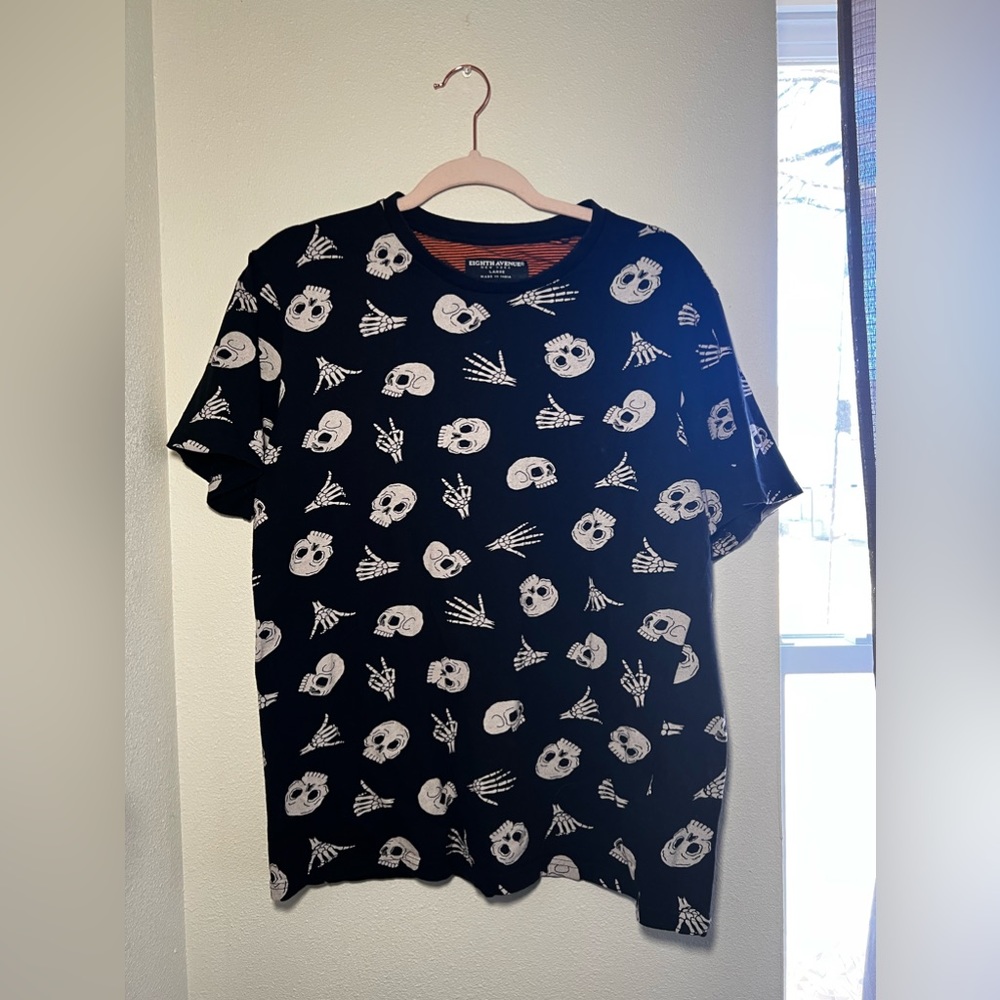 Eighth avenue skull shirt